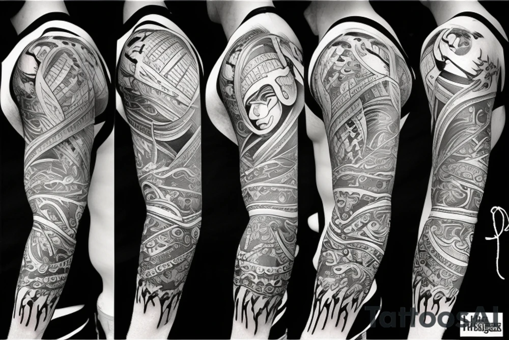 Warrior tattoo idea