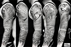 Warrior tattoo idea
