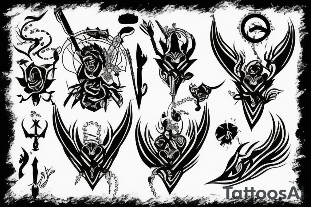 Warrior tattoo idea