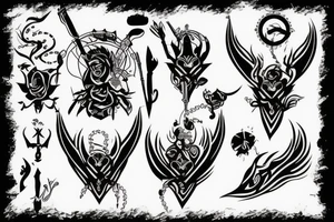 Warrior tattoo idea