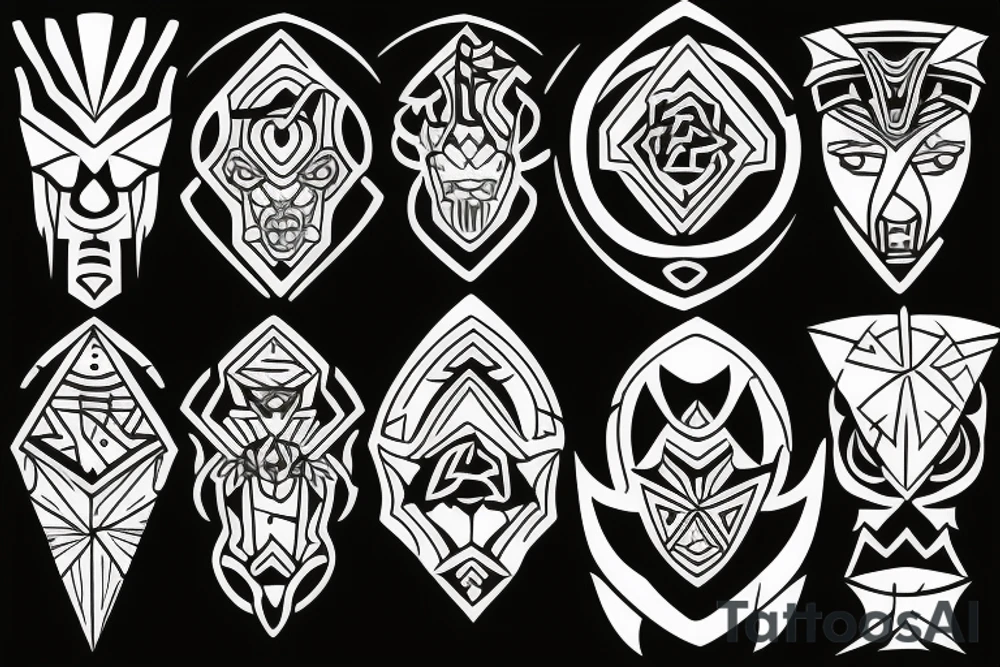 Warrior tattoo idea