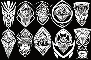 Warrior tattoo idea