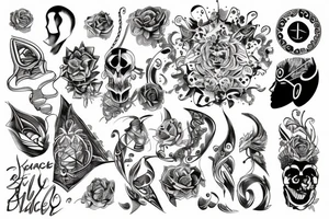 balance tattoo idea