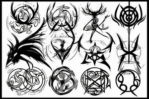 balance, sigil tattoo idea