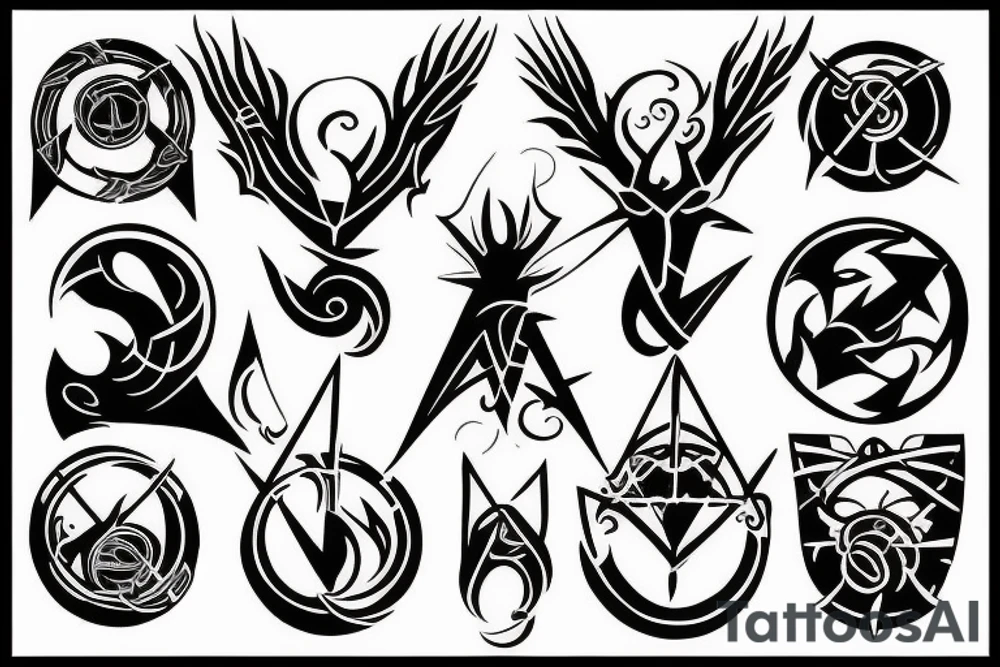 balance, sigil tattoo idea