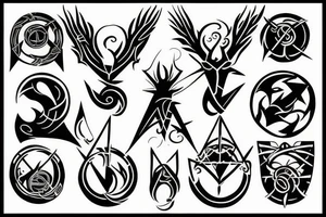 balance, sigil tattoo idea