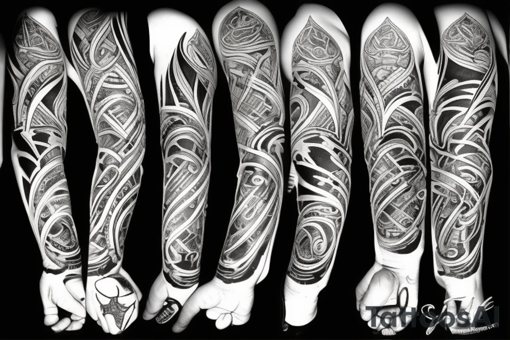 Symbol of chaos tattoo idea