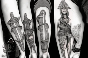 Assassin’s Creed leap of faith tattoo idea