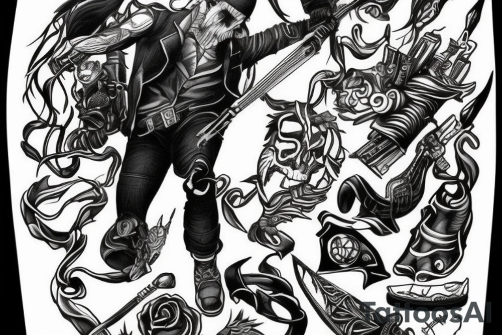 assassin doing a leap of faith down tattoo idea assassin doing a leap of faith down tattoo idea