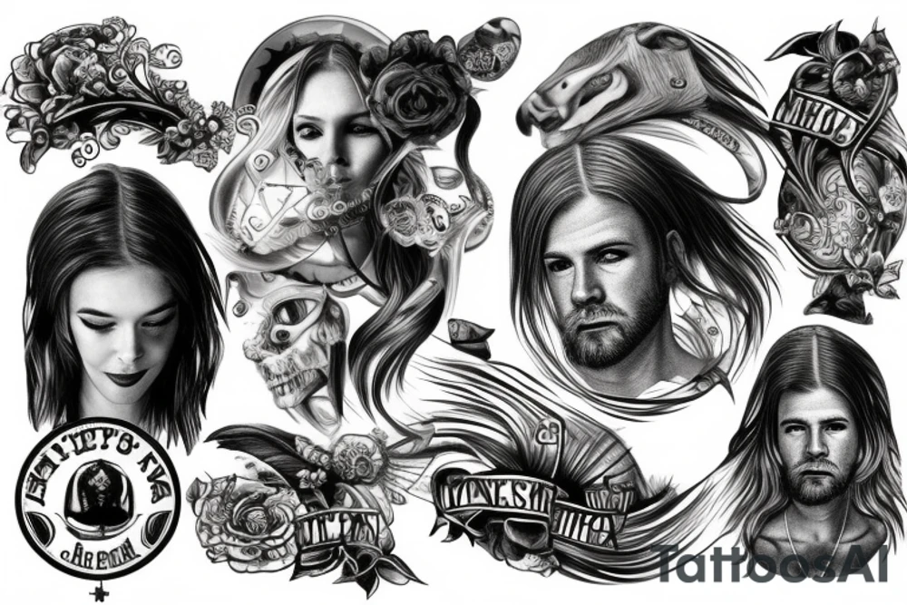 Greek Minnesota water cold Nordic western tattoo idea