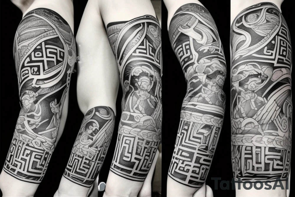 Mythology Greek tattoo idea