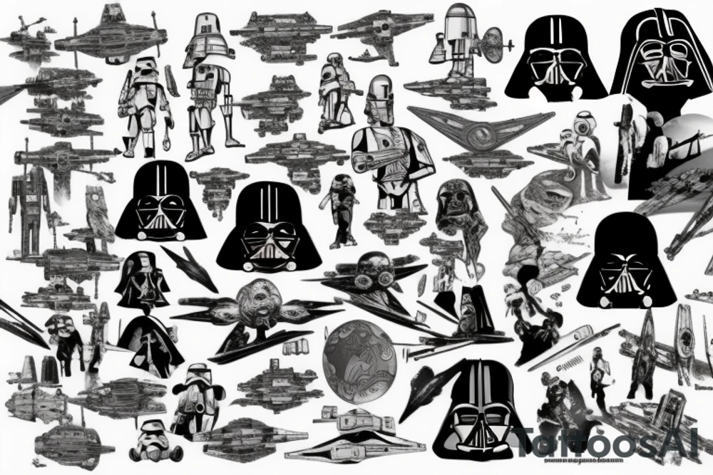 Star wars tattoo idea