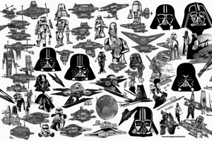 Star wars tattoo idea