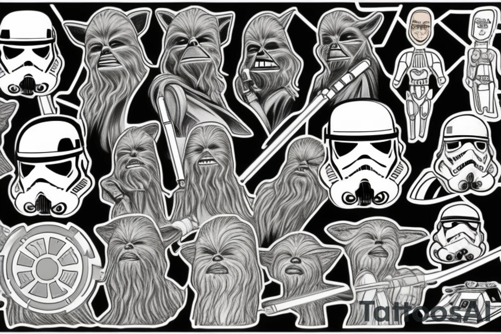 Star wars tattoo idea