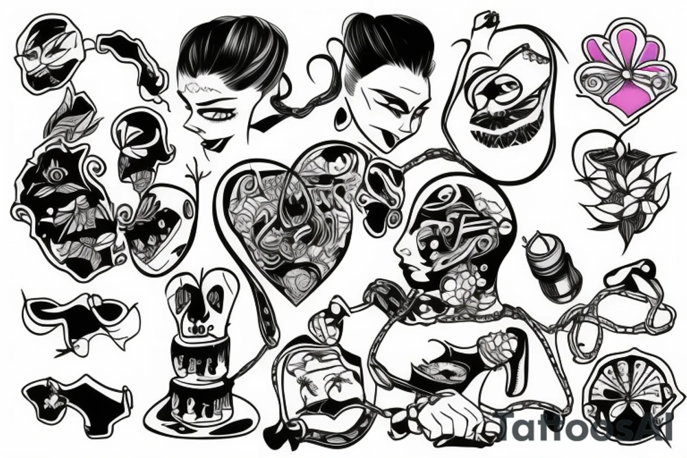 Bondage tattoo idea