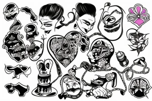 Bondage tattoo idea