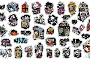 A claw machine game tattoo idea