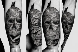 Tango embrace milonguero tattoo idea