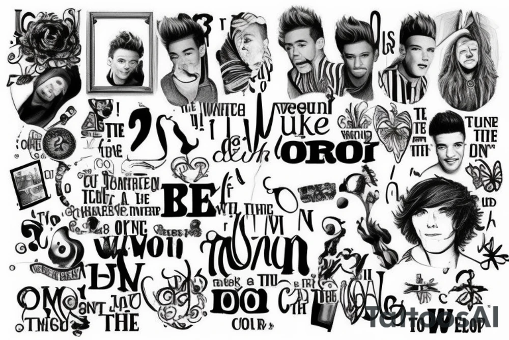 It's either this or that way
It's one way or the other
It should be one direction
It could be on reflection
The turn I have just taken
The turn that I was making
I might be just beginning
I might be near the end tattoo idea