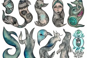 Selkie tattoo idea