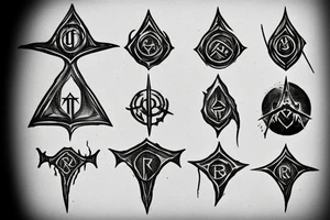 Bloodborne rune tattoo idea