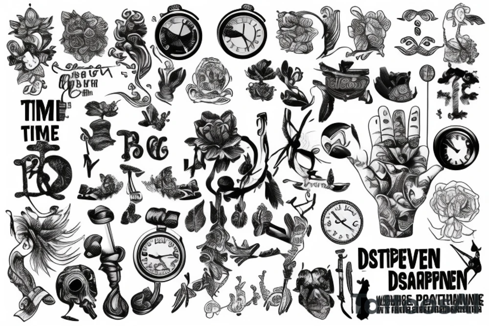 perseverance, discipline, and time tattoo idea perseverance, discipline, and time tattoo idea
