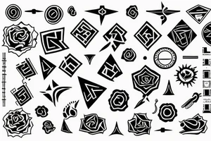 perseverance, discipline tattoo idea