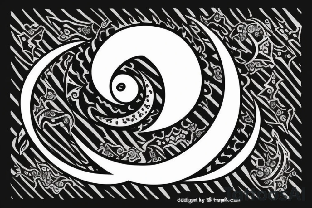 Hourglass with crescent moon behind it tattoo idea