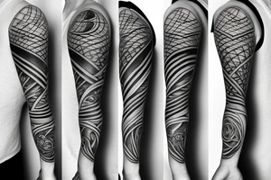 Hourglass with moon tattoo idea