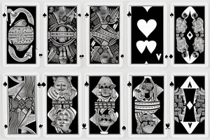 Playing card tattoo with smoke tattoo idea