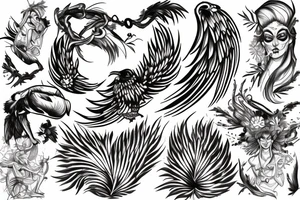 phoenix 
taureau tattoo idea