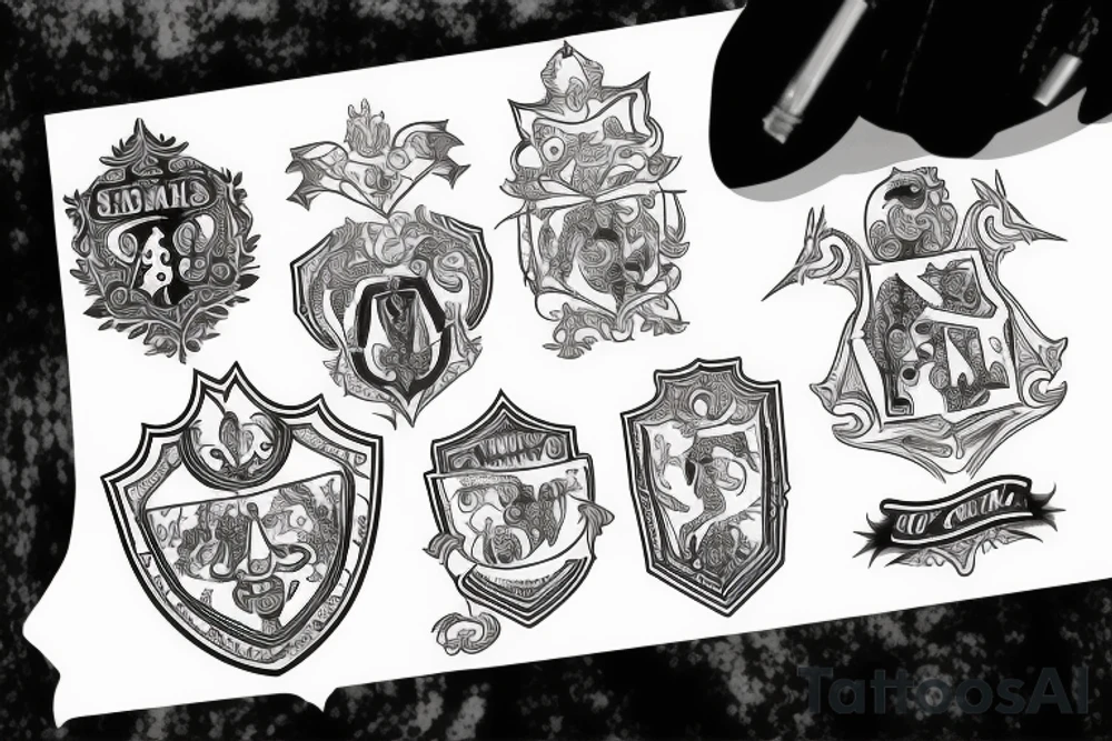 coleman family crest tattoo idea