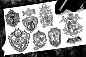 coleman family crest tattoo idea