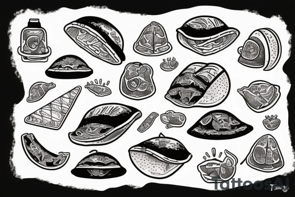 taco tattoo idea