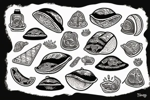 taco tattoo idea