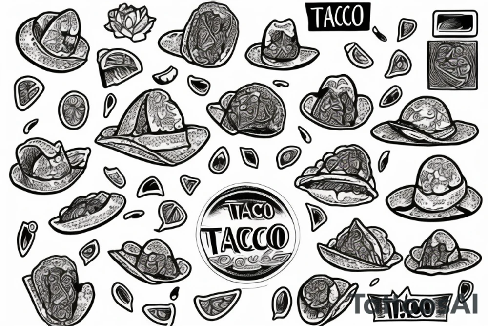 taco tattoo idea