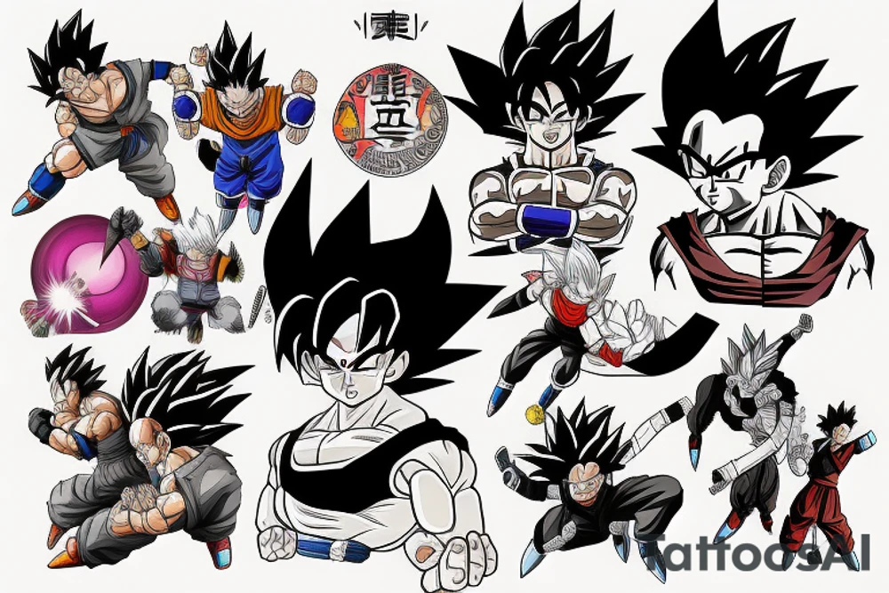 Dragon Ball z tattoo idea
