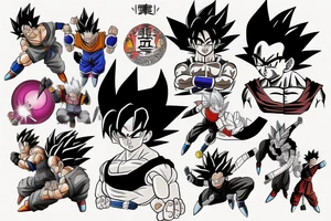 Dragon Ball z tattoo idea