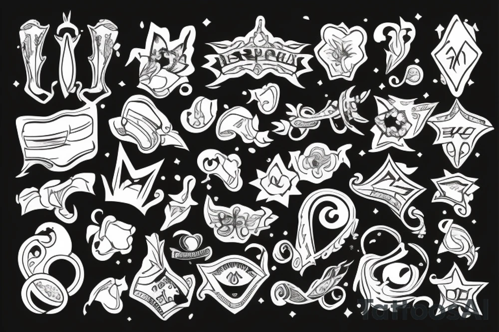 Arm band tattoo idea