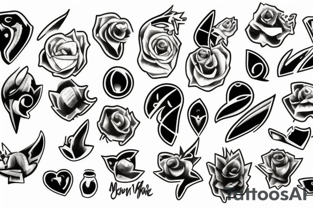 3 scratch marks tattoo idea