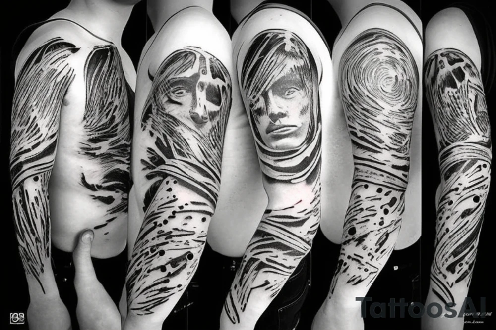 3 scratch marks tattoo idea