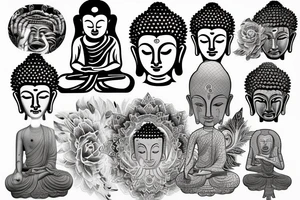 Buddha tattoo idea