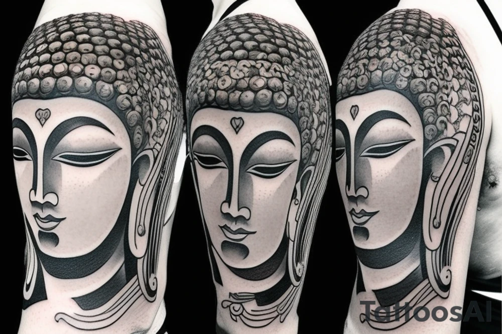 Buddha tattoo idea