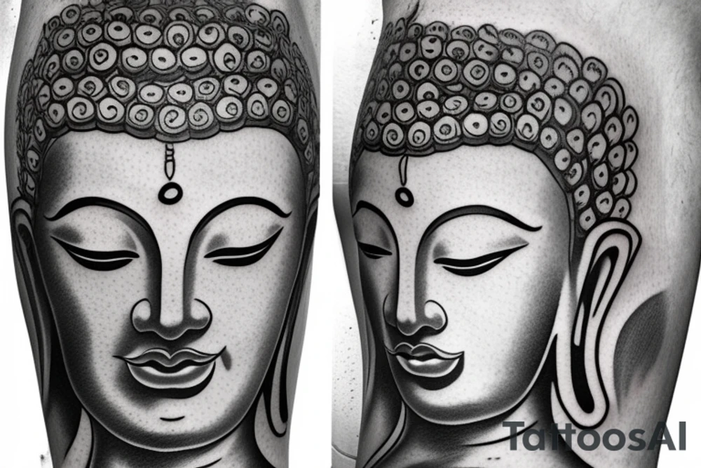 Buddha tattoo idea