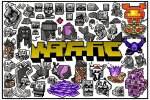 Magic World Minecraft tattoo idea