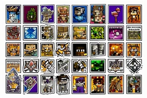 Magic World Minecraft tattoo idea