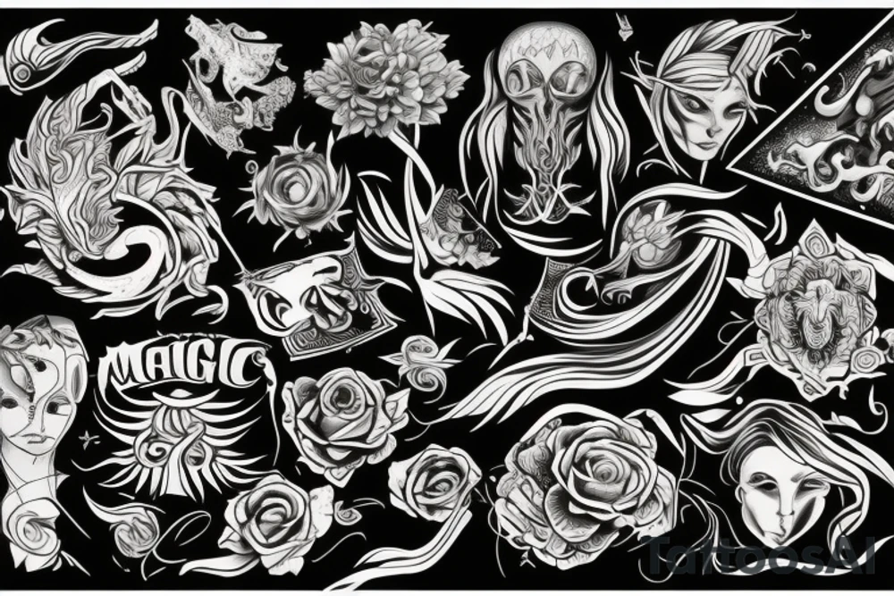 Magic World tattoo idea