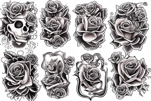 Magic rosa tattoo idea