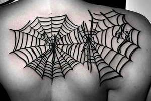 Spider crawling on skin tattoo idea