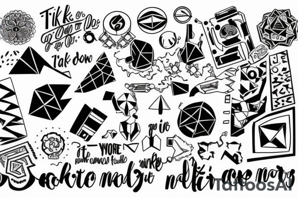 take action, do it now, do more tattoo idea